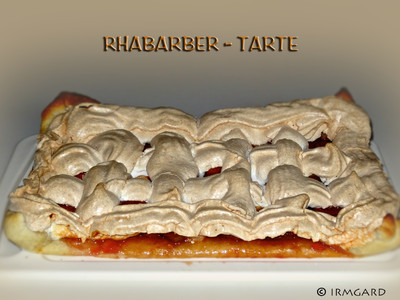 Rhabarber-Tarte Rezept