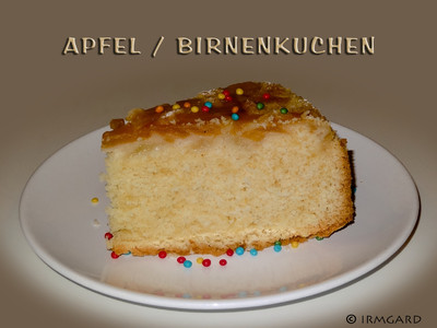 Apfel-Birnenkuchen Rezept