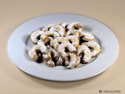 Vanille-Sesam-Kipferl Rezept