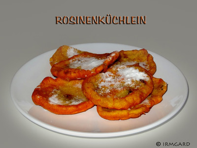 Rosinenküchlein Rezept