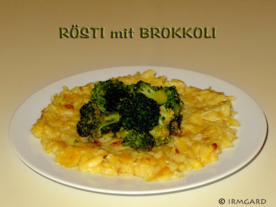 Rösti mit Brokkoli Rezept