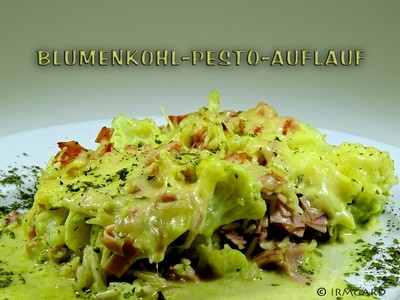 Blumenkohl-Pesto-Auflauf Rezept