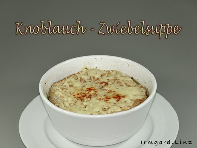 Knoblauch-Zwiebelsuppe Rezept