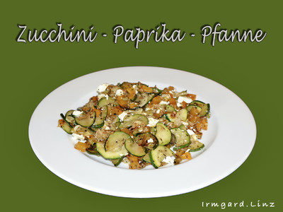 Zucchini-Paprika-Pfanne Rezept