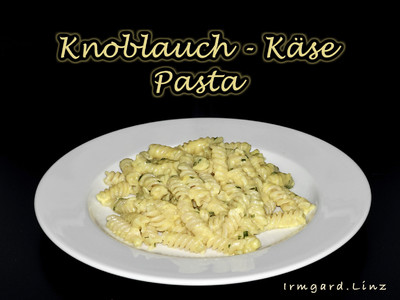 Knoblauch-Käse-Pasta Rezept