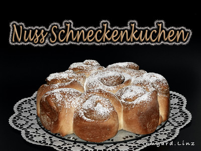 Nuss-Schneckenkuchen Rezept