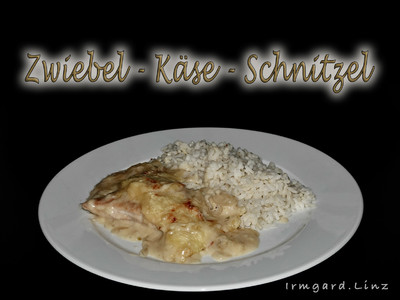 Zwiebel-Käse-Schnitzel Rezept