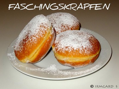 Faschingskrapfen Rezept