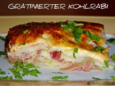 Gratinierter Kohlrabi Rezept