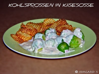 Kohlsprossen in Käsesosse Rezept