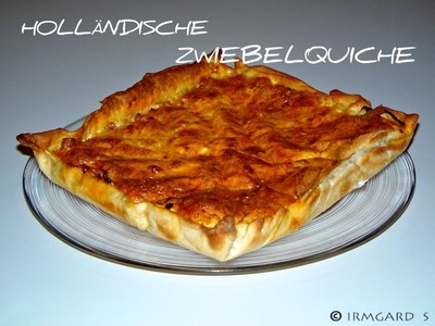 Holländische Zwiebelquiche Rezept