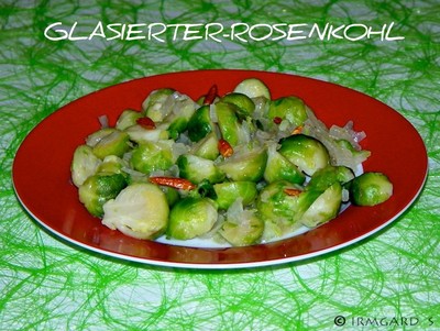 Glasierter Rosenkohl Rezept