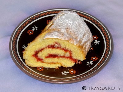 Himbeerroulade Rezept