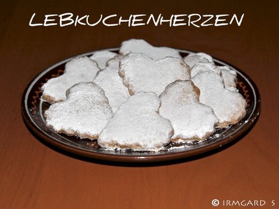 Lebkuchenherzen Rezept