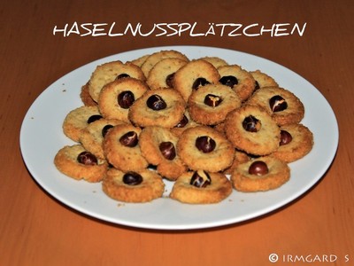 Haselnussplätzchen Rezept