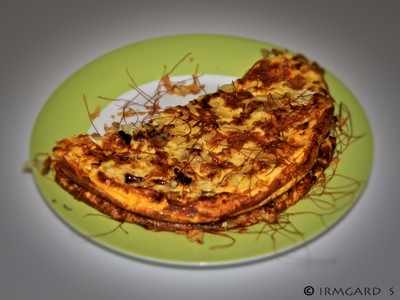 Zwiebelomelette Rezept